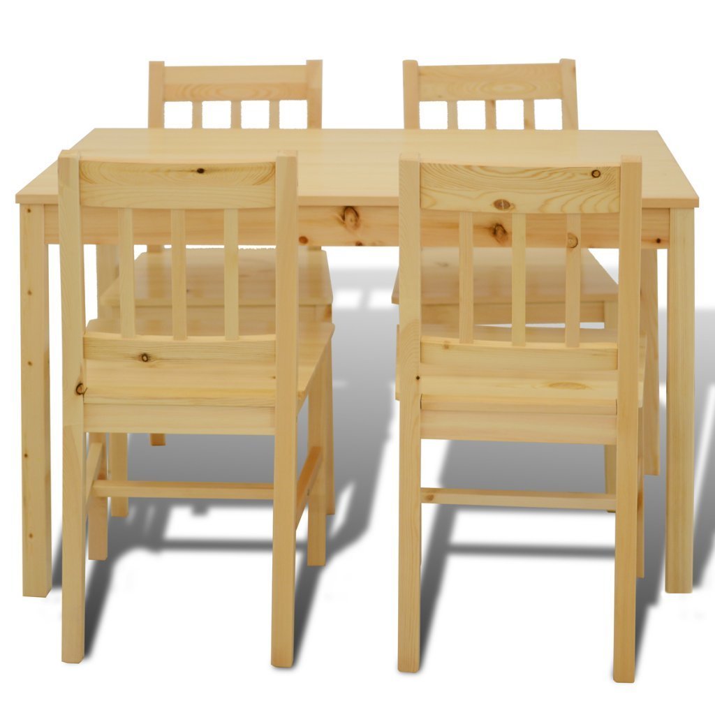 A.1 vidaXL Table à manger avec 4 chaises
