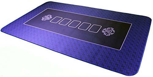 Bullets Playing Cards Pro Tapis de Poker 100x60cm Rouge de 